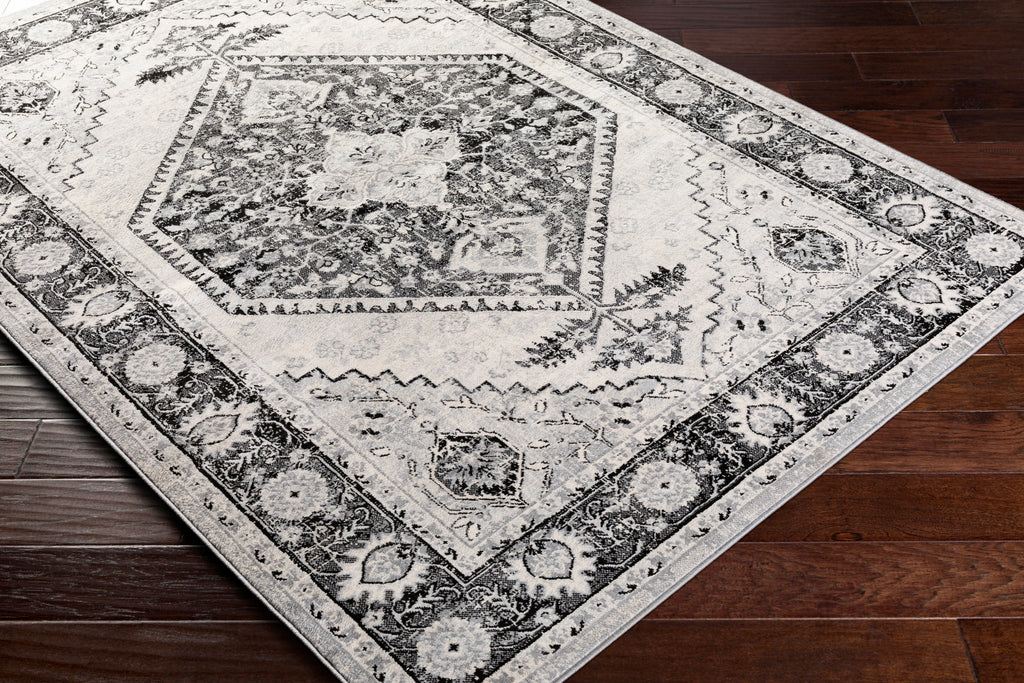 surya monaco moc 2329 black rug