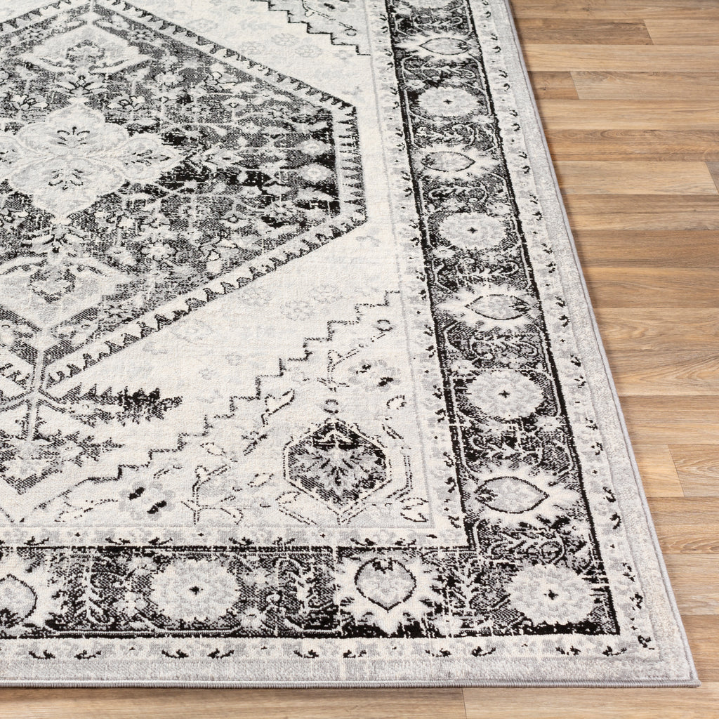 surya monaco moc 2329 black rug