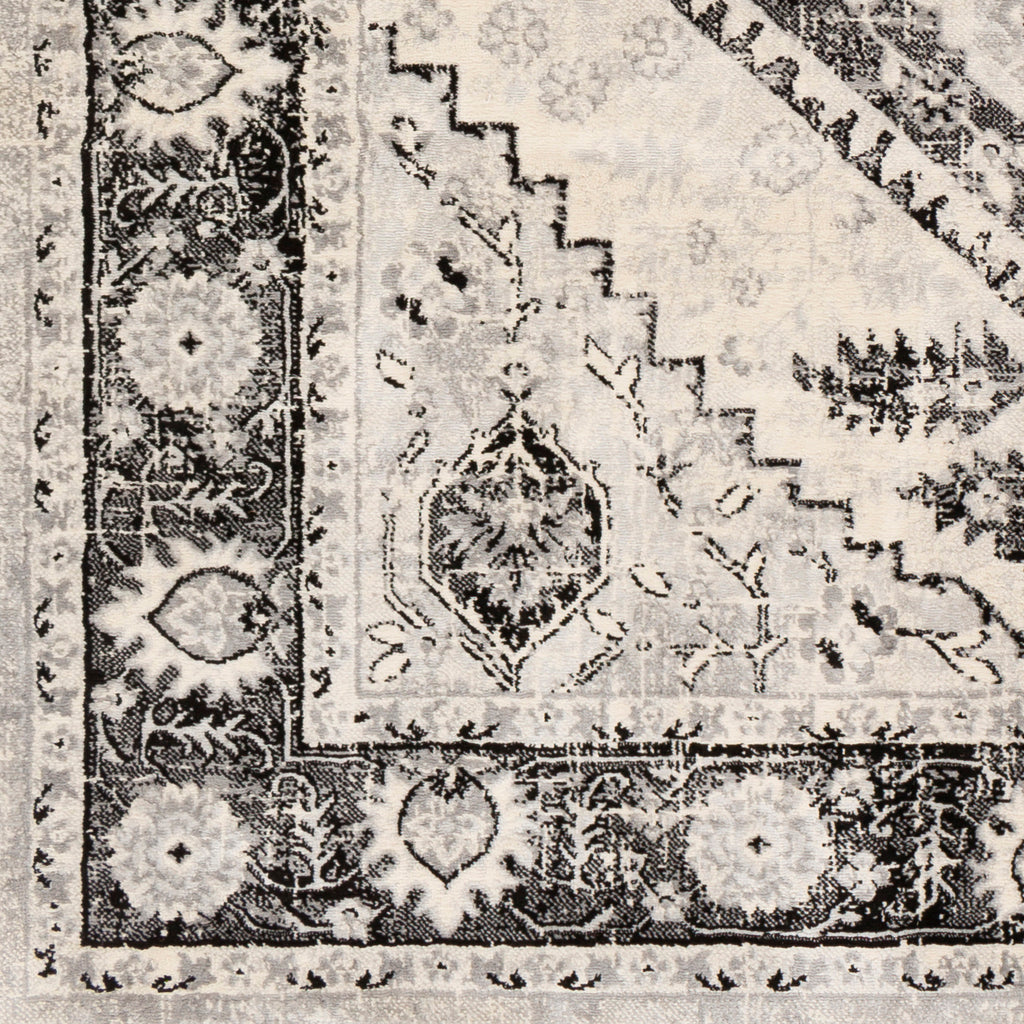 surya monaco moc 2329 black rug