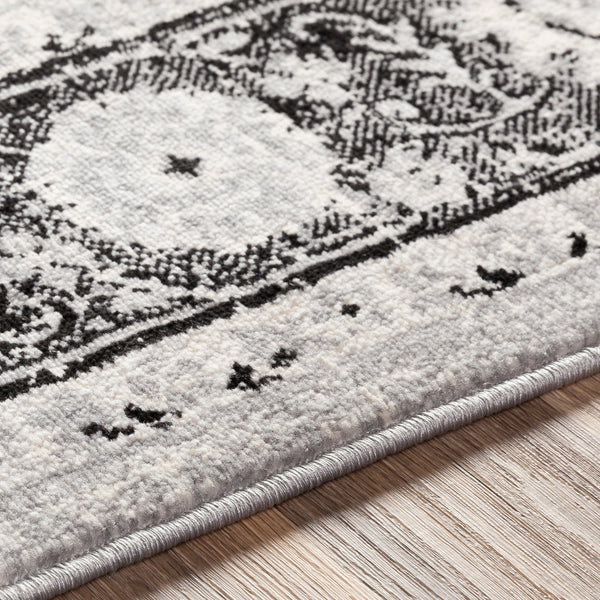surya monaco moc 2329 black rug