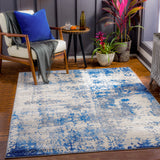 surya monaco moc 2334 dark blue rug