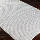 Surya Modena Medium Gray Rug | Flatwoven Rugs | Rugs Done Right 