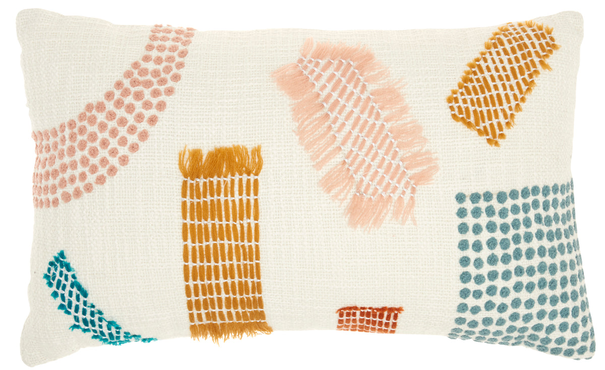 nourison life styles az612 multicolor pillow