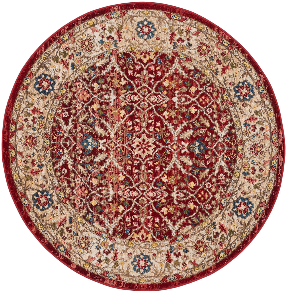 nourison karisma kar03 brick ivory rug