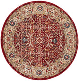 nourison karisma kar03 brick ivory rug
