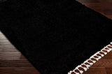 surya merino mro 2300 black rug