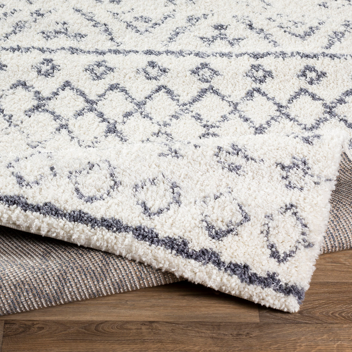surya maroc shag mrs 2301 white rug