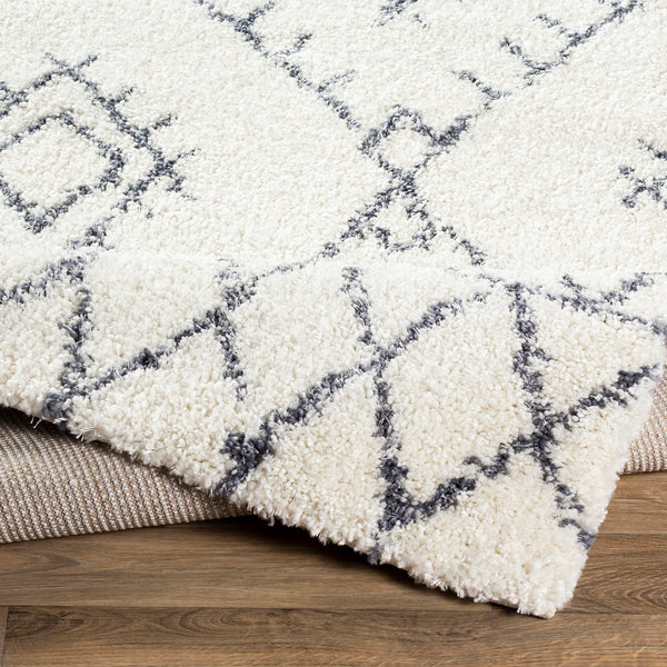surya maroc shag mrs 2303 white rug