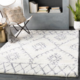 surya maroc shag mrs 2303 white rug