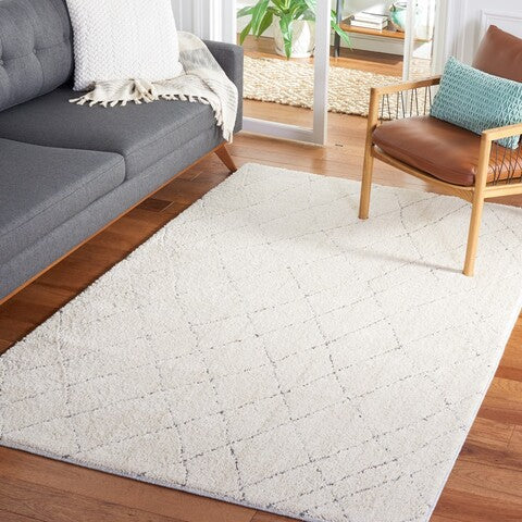 safavieh clearance martha stewart lucia shag msr0727f light grey rug