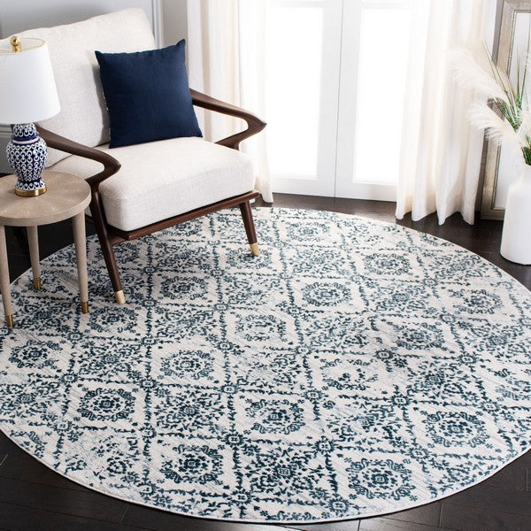 Safavieh Clearance Martha Stewart Isabella MSR0953N Navy Rug