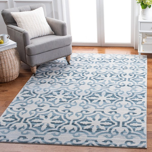 Safavieh Clearance Martha Stewart Isabella MSR0956N Navy Rug