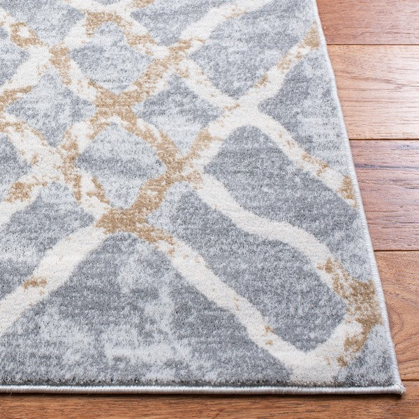 Safavieh Clearance Martha Stewart Isabella MSR0957G Silver Rug