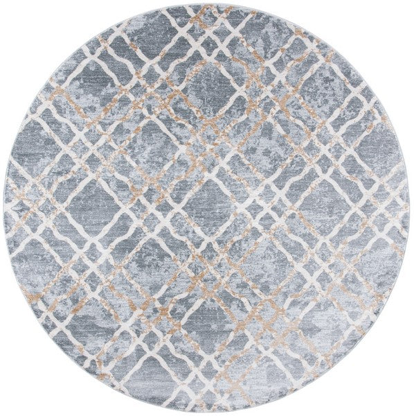 Safavieh Clearance Martha Stewart Isabella MSR0957G Silver Rug