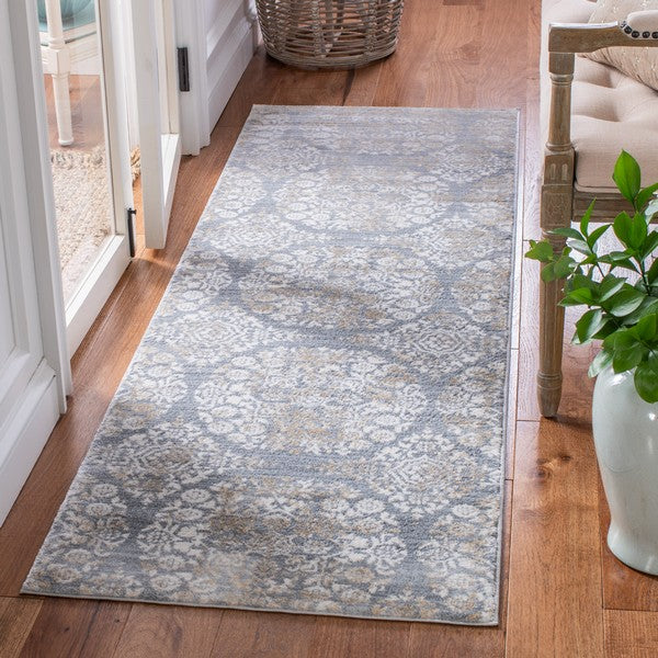 Safavieh Clearance Martha Stewart Isabella MSR0958G Silver Rug