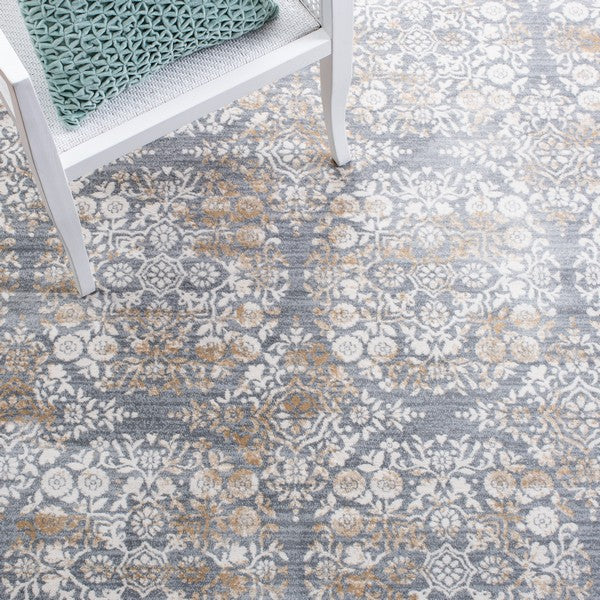Safavieh Clearance Martha Stewart Isabella MSR0958G Silver Rug