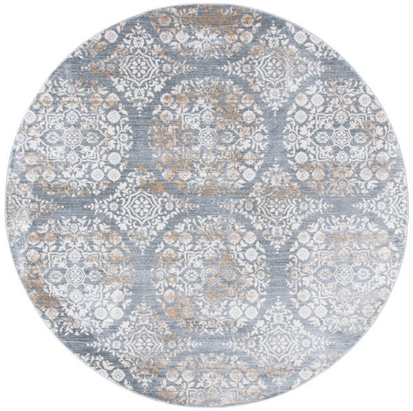 Safavieh Clearance Martha Stewart Isabella MSR0958G Silver Rug