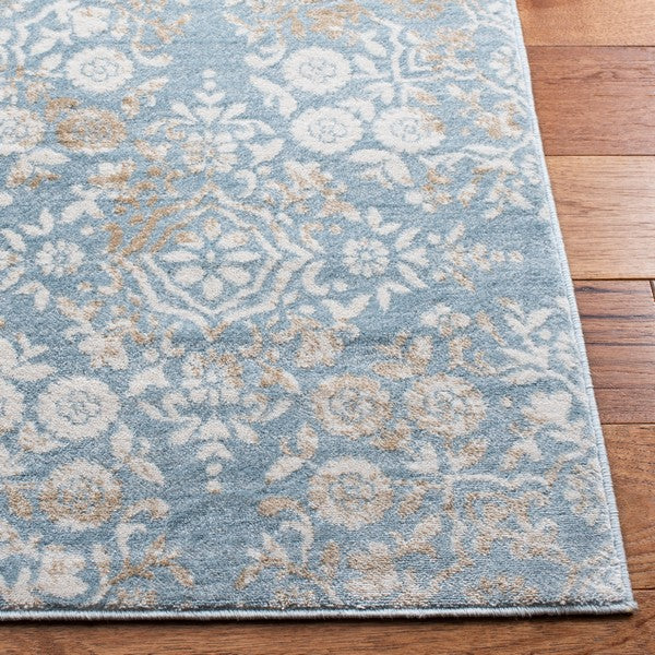 Safavieh Clearance Martha Stewart Isabella MSR0958L Denim Blue Rug