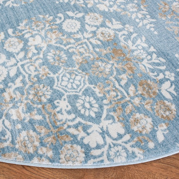 Safavieh Clearance Martha Stewart Isabella MSR0958L Denim Blue Rug