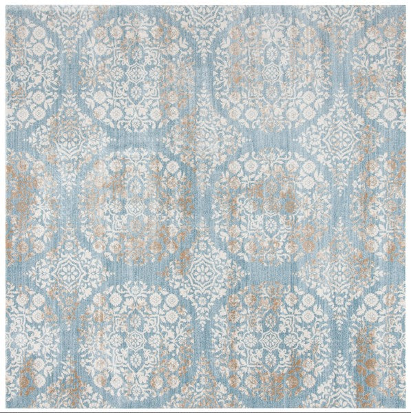 Safavieh Clearance Martha Stewart Isabella MSR0958L Denim Blue Rug
