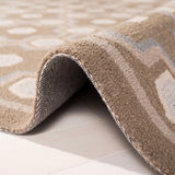 safavieh clearance martha stewart msr2327a molasses brown rug