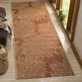 safavieh clearance martha stewart msr4125a terracotta rug