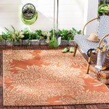 safavieh clearance martha stewart msr4125a terracotta rug