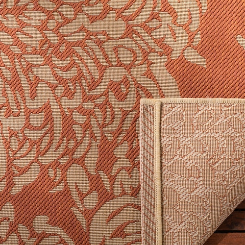 safavieh clearance martha stewart msr4125a terracotta rug