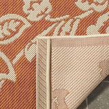 safavieh clearance martha stewart msr4182 23121 terracotta rug