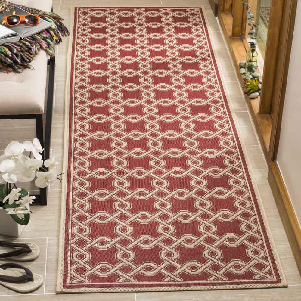 safavieh clearance martha stewart msr4253 28 red rug