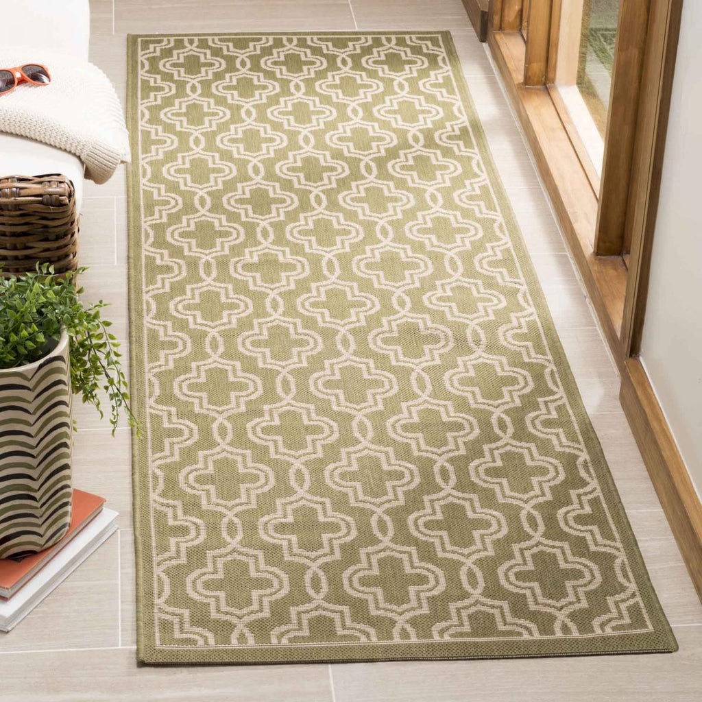 safavieh clearance martha stewart msr4274 244 green rug