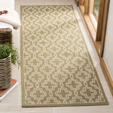 safavieh clearance martha stewart msr4274 244 green rug