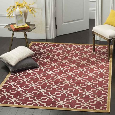 safavieh clearance martha stewart msr4424a red rug