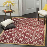 safavieh clearance martha stewart msr4424a red rug