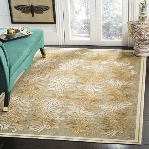 safavieh clearance martha stewart msr4448a green rug