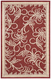 Safavieh Clearance Martha Stewart MSR4449C Red Rug