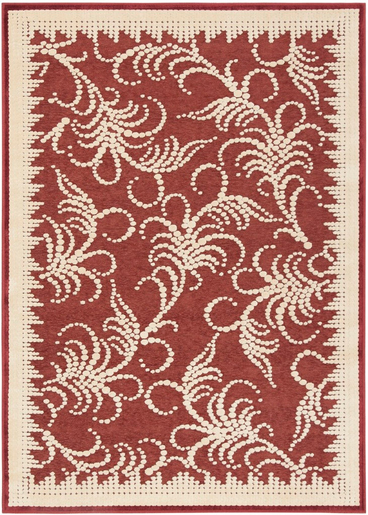 safavieh clearance martha stewart msr4449c red rug