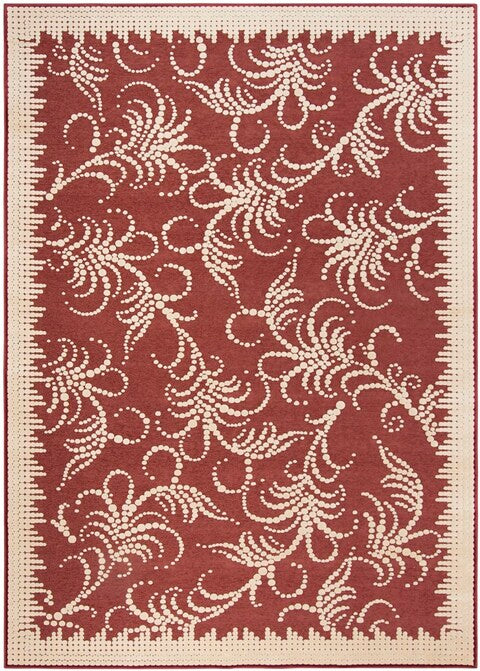 safavieh clearance martha stewart msr4449c red rug