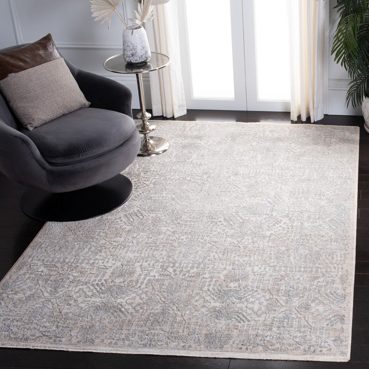 safavieh clearance martha stewart sabrina msr8989b light grey rug