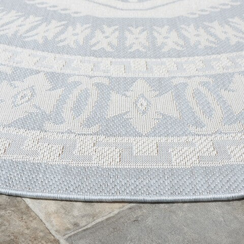 safavieh clearance martha stewart indoor outdoor msro327j aqua rug