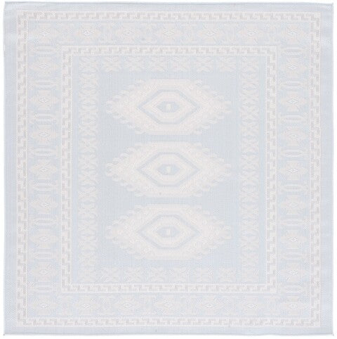 safavieh clearance martha stewart indoor outdoor msro327j aqua rug