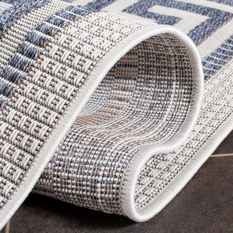 Safavieh Clearance Martha Stewart Indoor Outdoor MSRO331G Silver Rug