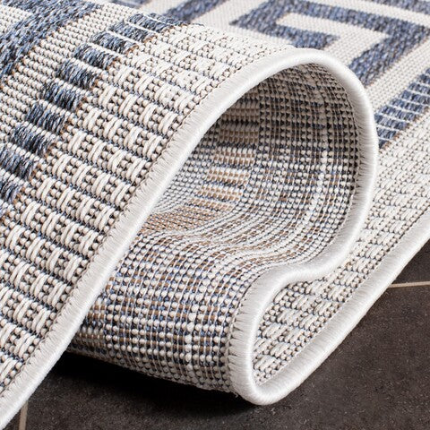 Safavieh Clearance Martha Stewart Indoor Outdoor MSRO331G Silver Rug