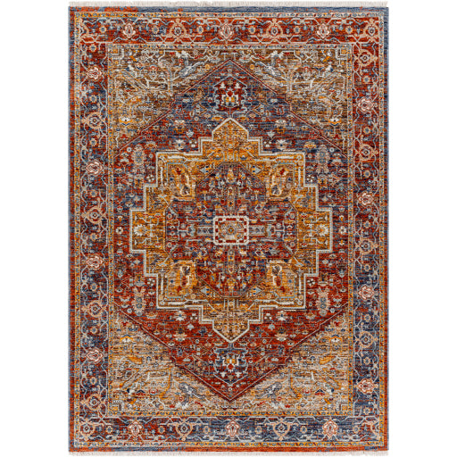 surya misterio mst 2303 red rug