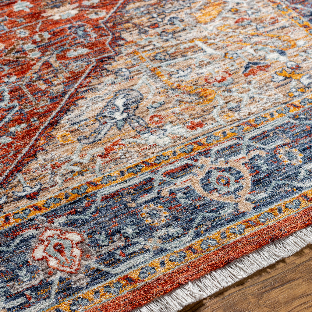 surya misterio mst 2303 red rug