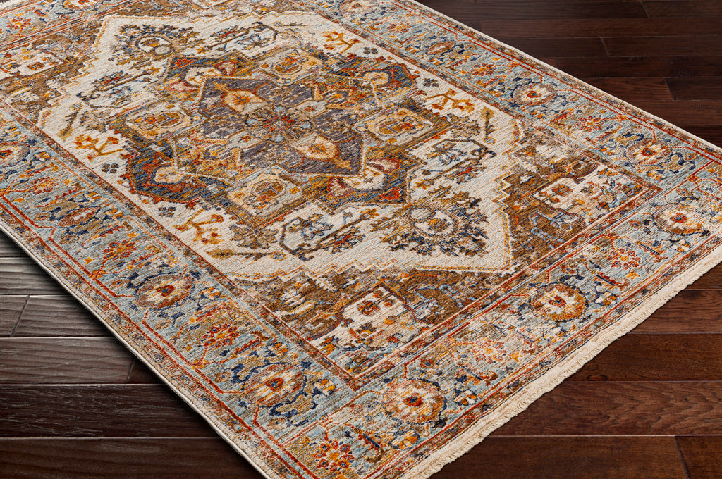 surya misterio mst 2306 light blue rug