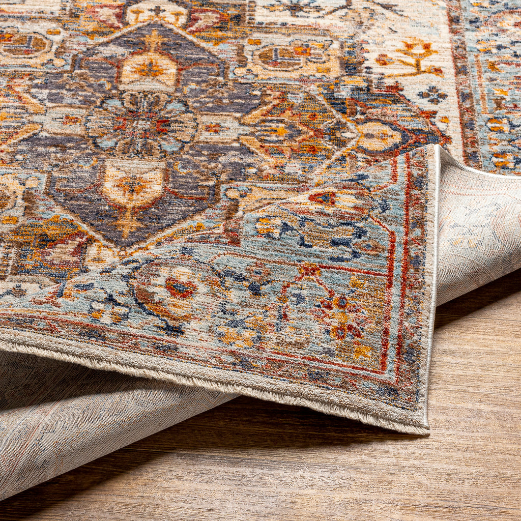 surya misterio mst 2306 light blue rug