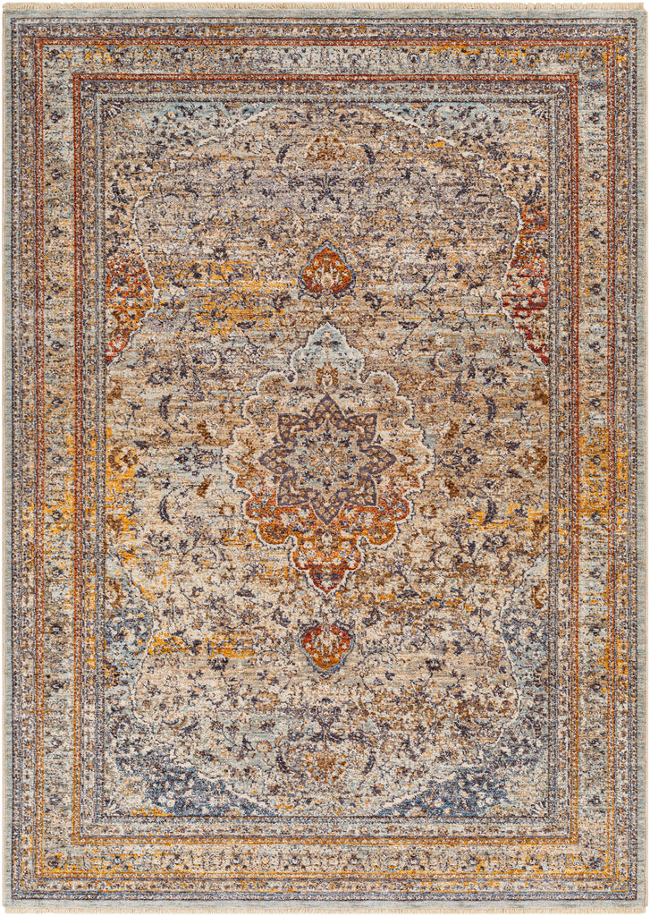 surya misterio mst 2309 blue rug