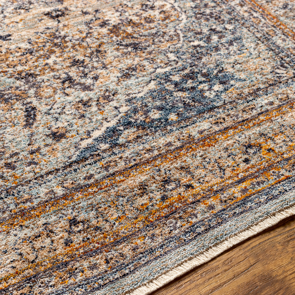 surya misterio mst 2309 blue rug