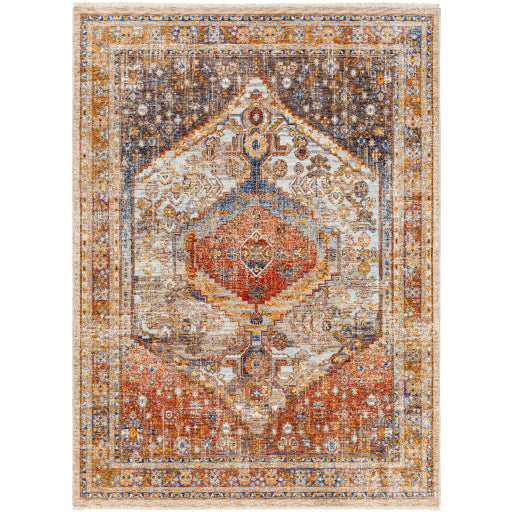 surya misterio mst 2312 orange rug
